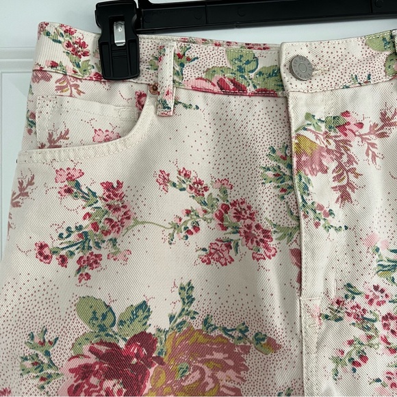 BDG Urban Outfitters Floral High Waisted Shorts - Picture 10 of 12